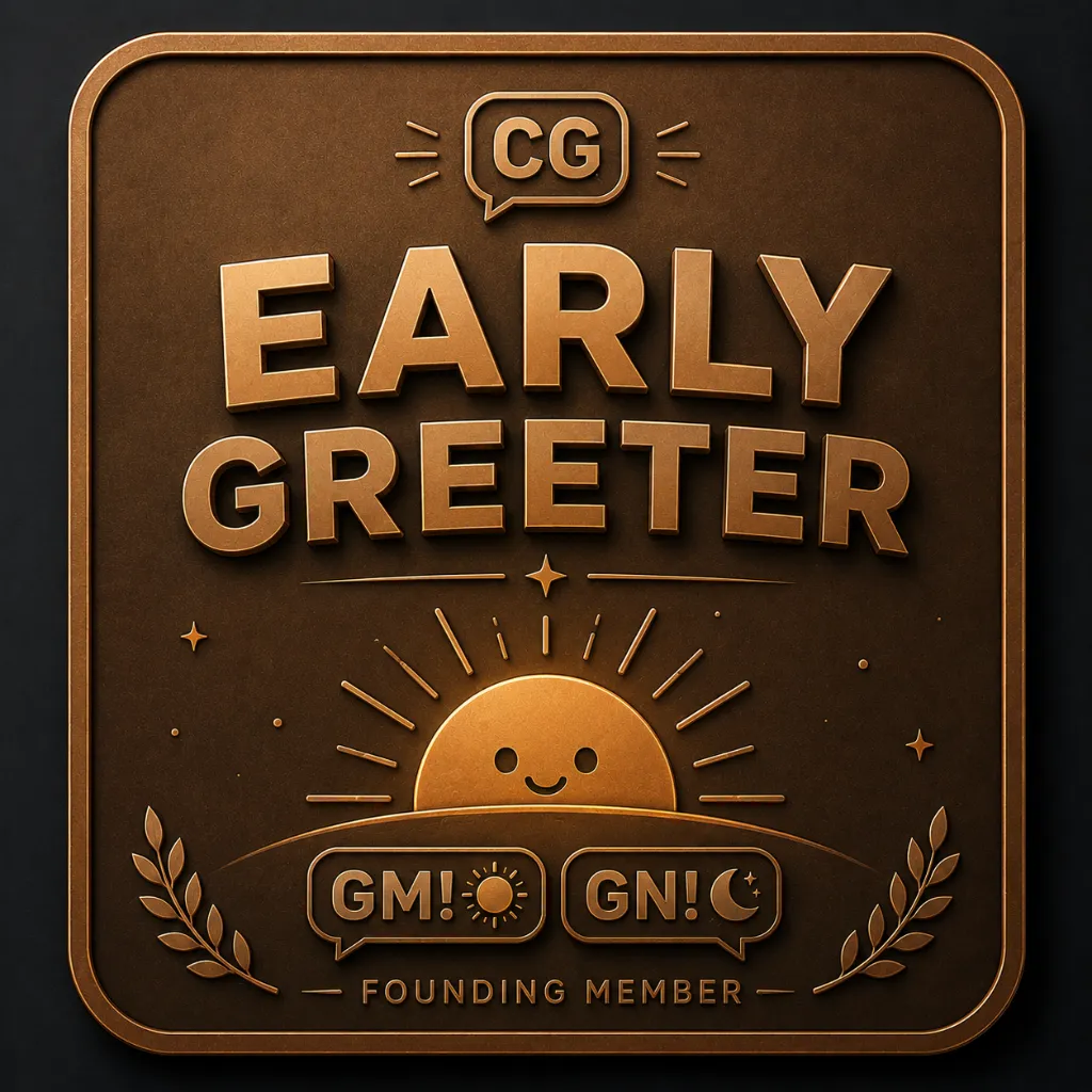 ChainGreets - Early Greeter - Bronze
